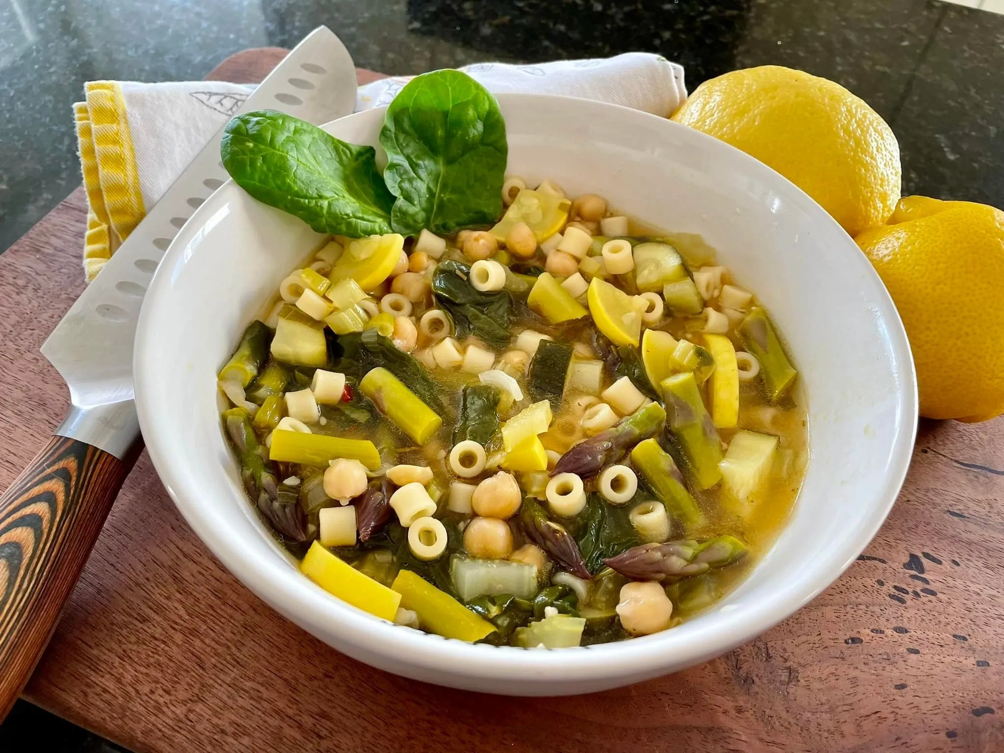Spring Minestra Spring Minestrone - Dinner by Dee